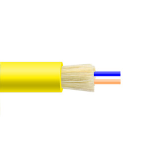 Round Duplex Fiber Optic Patch Cable