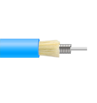 Simplex Armored Fiber Optic Patch Cable