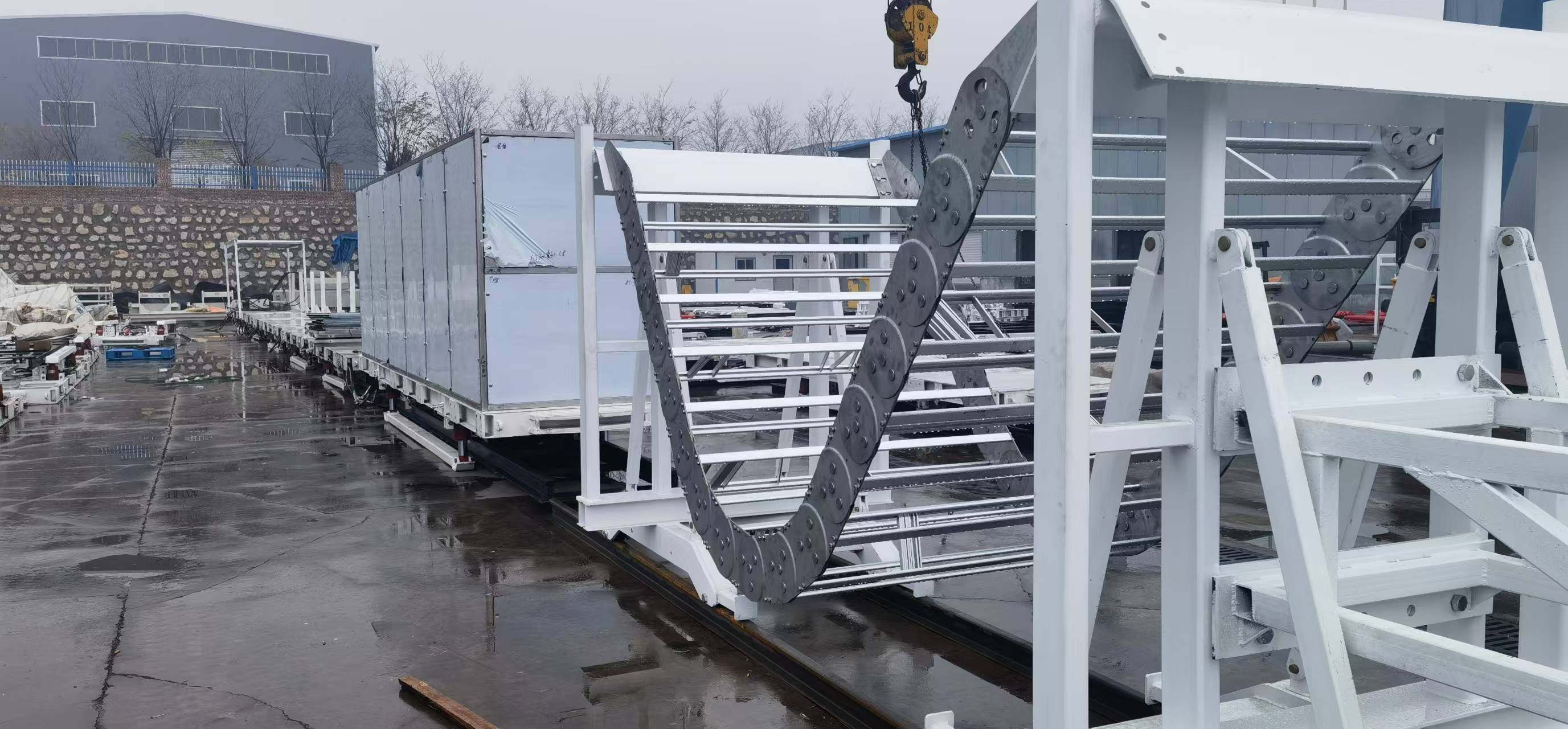 矿用电控液压自用列车组交付客户