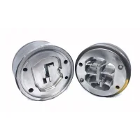 Aluminum profile extrusion mold for the rear frame of building aluminum profile swing doors