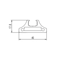 Aluminum alloy sliding door aluminum profile extrusion mold