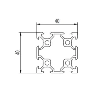 Aluminum extrusion mold for laptop stand