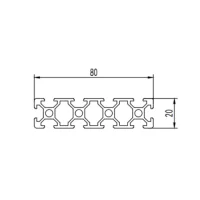 Aluminum alloy bracket aluminum profile extrusion mold