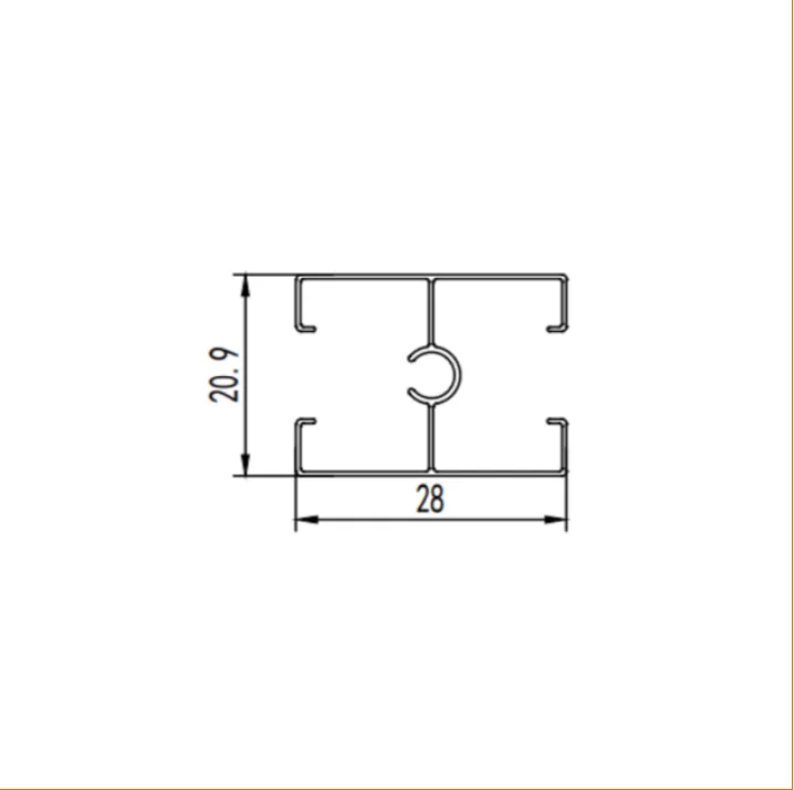 Foreign Door and Window Aluminum Profile Series