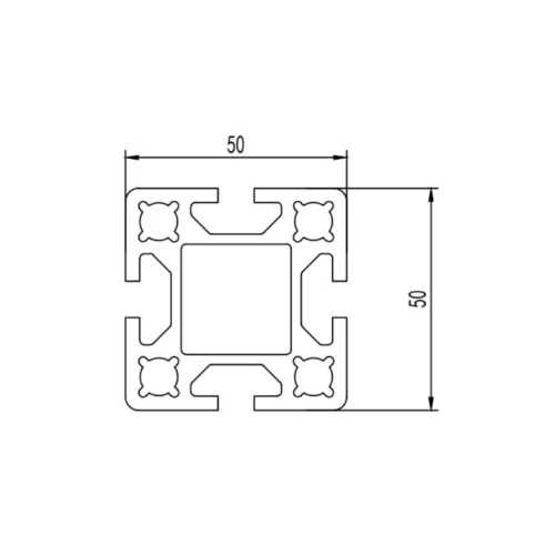 Aluminum extrusion mold for laptop stand