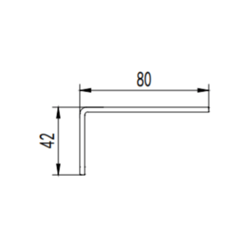 Aluminum extrusion mold for laptop stand
