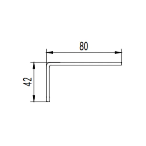Aluminum extrusion mold for laptop stand
