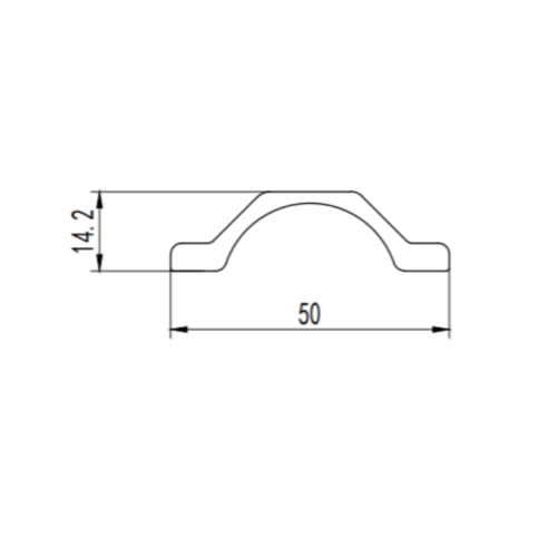 Aluminum extrusion mold for laptop stand
