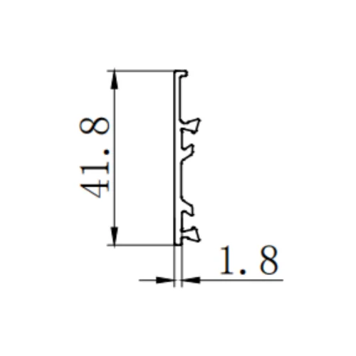 Broken bridge insulation aluminum profile extrusion mold