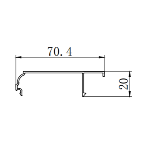 Broken bridge insulation aluminum profile extrusion mold