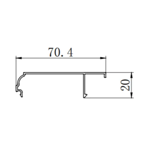 Broken bridge insulation aluminum profile extrusion mold