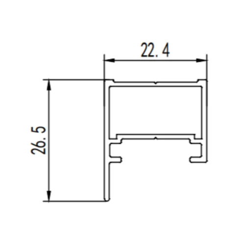Broken bridge insulation aluminum profile extrusion mold