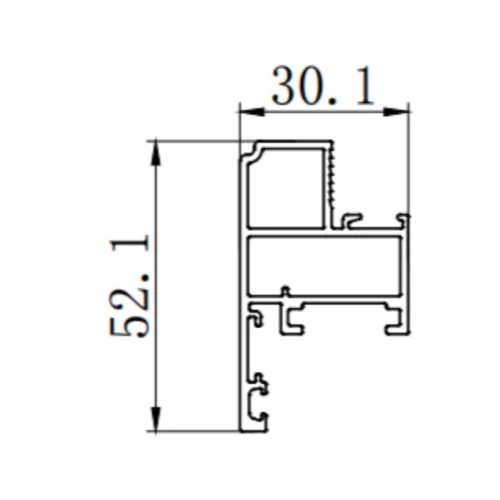 Broken bridge insulation aluminum profile extrusion mold