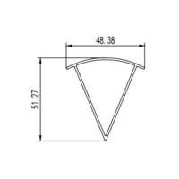Aluminum alloy corner aluminum profile extrusion mold