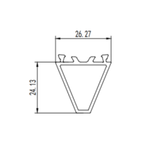 Aluminum alloy corner aluminum profile extrusion mold