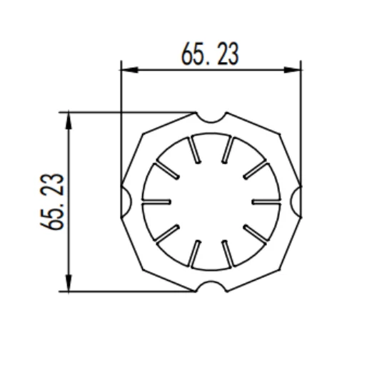 Aluminum alloy heat sink aluminum profile extrusion die