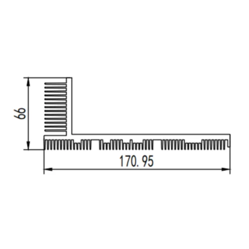 Aluminum alloy heat sink aluminum profile extrusion die