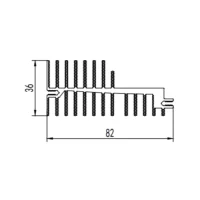 Aluminum alloy heat sink aluminum profile extrusion die