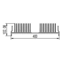Aluminum alloy heat sink aluminum profile extrusion die