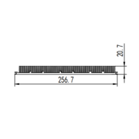 Aluminum alloy heat sink aluminum profile extrusion die