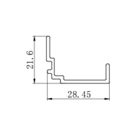 Furniture aluminum profile extrusion die