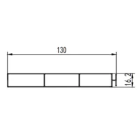 Furniture aluminum profile extrusion die