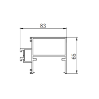 Aluminum alloy curtain wall aluminum profile extrusion die