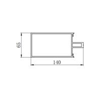 Aluminum alloy curtain wall aluminum profile extrusion die