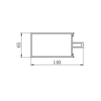 Aluminum alloy curtain wall aluminum profile extrusion die