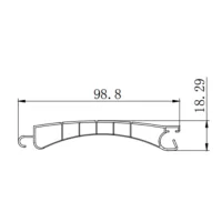 Precisely designed aluminum alloy roller shutter aluminum profile extrusion die
