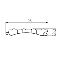 Precisely designed aluminum alloy roller shutter aluminum profile extrusion die
