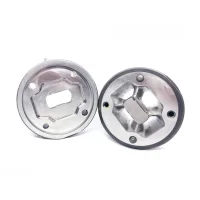 Aluminum profile extrusion mold for the rear frame of building aluminum profile swing doors