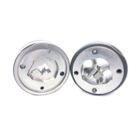 Aluminum profile extrusion mold for the rear frame of building aluminum profile swing doors