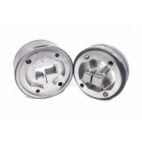 Aluminum profile extrusion mold for the rear frame of building aluminum profile swing doors