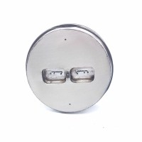Aluminum profile extrusion mold for the rear frame of building aluminum profile swing doors