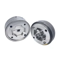 Aluminum profile extrusion mold for the rear frame of building aluminum profile swing doors