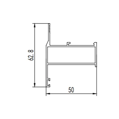 Aluminum alloy casement window