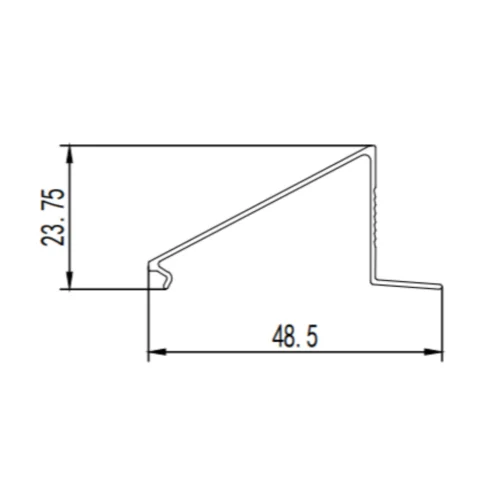 Aluminum alloy casement window