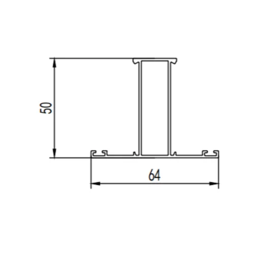 Aluminum alloy casement window