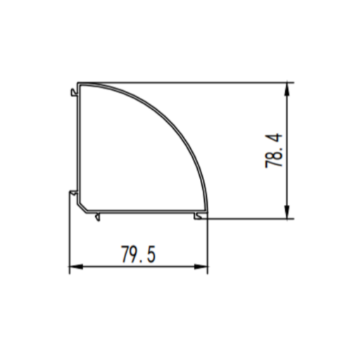 Aluminum alloy casement window