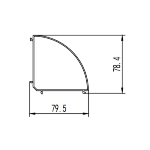 Aluminum alloy casement window