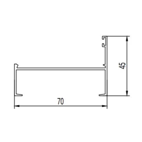 Aluminum alloy casement window