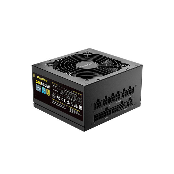 Segotep 850W PCIe 5.0 Full Modular 80 Plus Gold PSU ATX 3.0 Gaming Power Supply