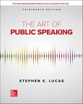 The Art of Public Speaking