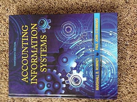 Accounting Information Systems (13th Edition) 13th Edition