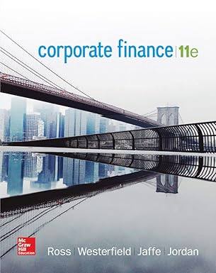 Corporate Finance (The Mcgraw-hill/Irwin Series in Finance, Insurance, and Real Estate) 11th Edition