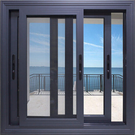 Aluminum Sliding Windows With Tempering Glass
