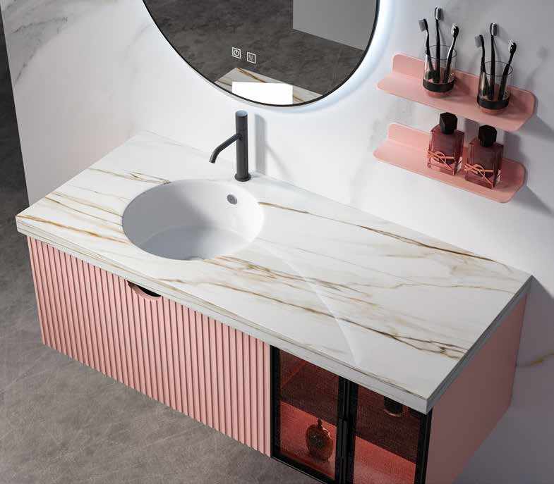 Rock Slabs Vanity