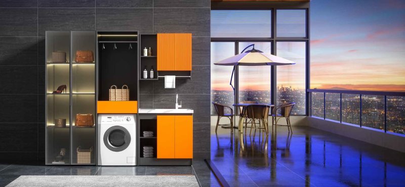 Balcony Laundry  Cabine