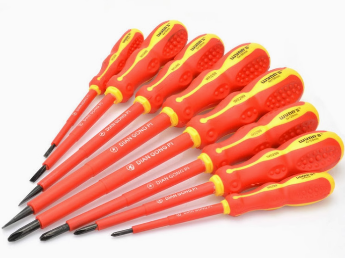 威力狮 绝缘十字一字螺丝刀6*150  1套/2支